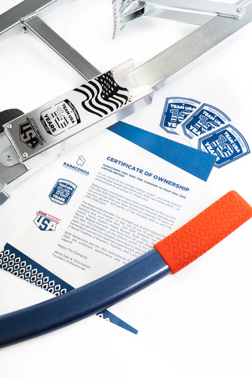 10-Year USA ISDE Limited Edition Dirt Bike Tire Changer