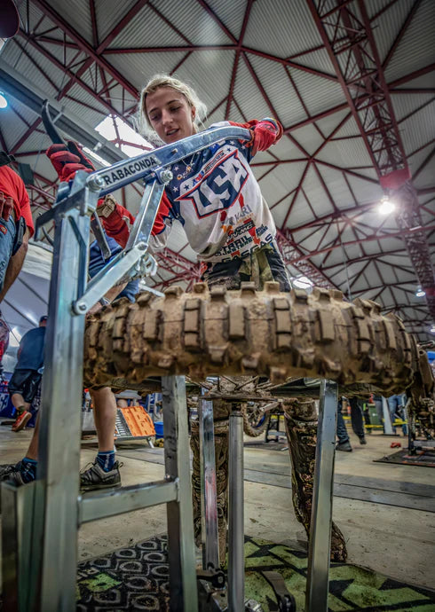 10-Year USA ISDE Limited Edition Dirt Bike Tire Changer