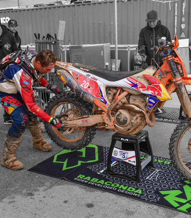 Motorcycle Pit Mat (6.6' x 3.3')