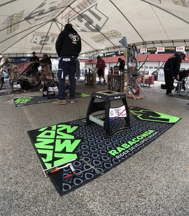 Motorcycle Pit Mat (6.6' x 3.3')