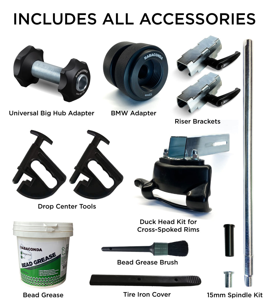 ULTIMATE Kit - Street Bike Tire Changer