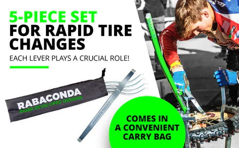 Pro Tire Iron Set in Bag