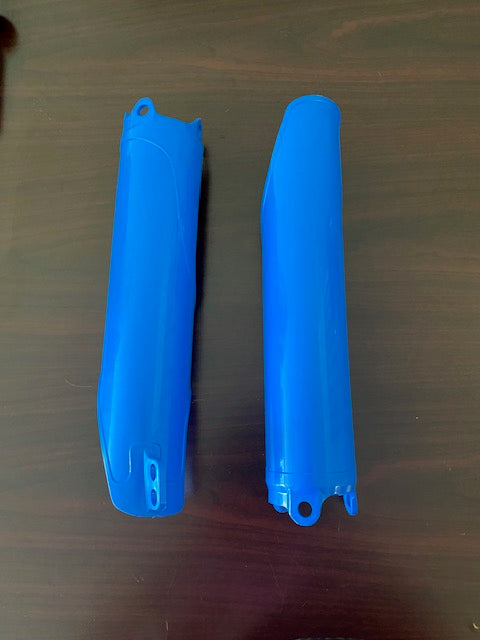 R Tech Old TM Fork Guards Blue